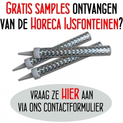 Vraag nu GRATIS samples aan van de Horeca IJsfonteinen van HorecaFX. Laat u overtuigen van de prijs-kwaliteitsverhouding!